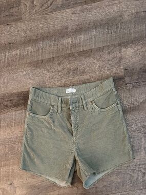 Carve Designs Olive Green Corduroy Women’s Shorts
